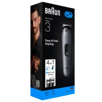 Trimmer facial Braun AIO3500 Silver photo 7