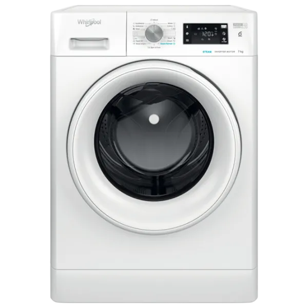 Mașină de spălat Whirlpool FFB 7469 WV EE 7 kg / 1400 rpm / White photo 3
