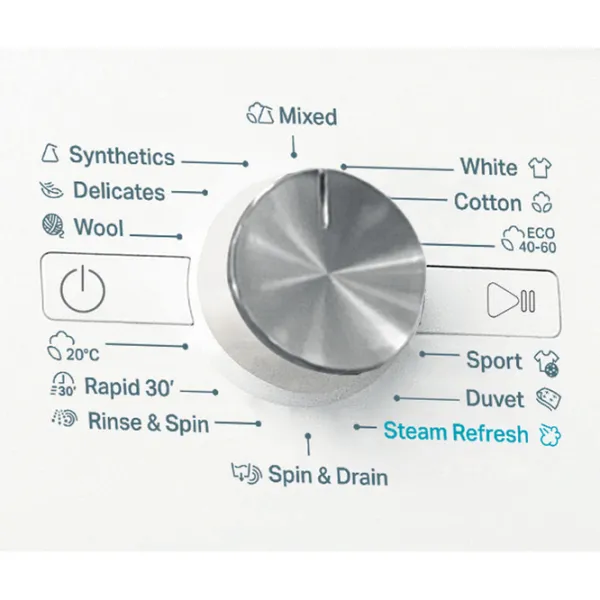 Mașină de spălat Whirlpool FFB 7469 WV EE 7 kg / 1400 rpm / White photo 5