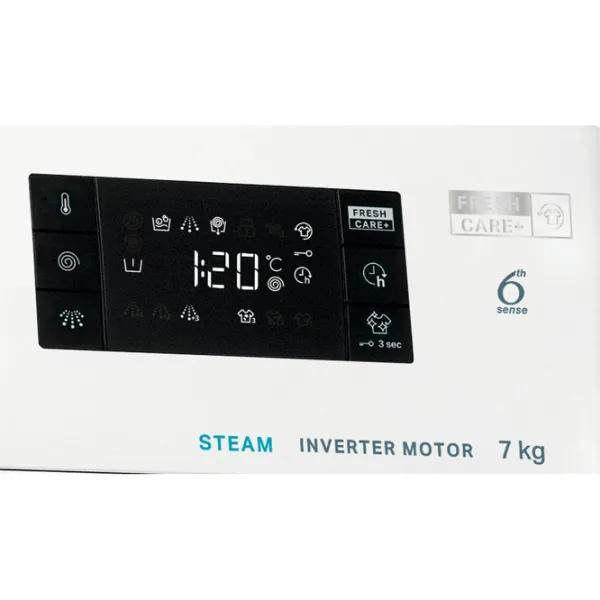Mașină de spălat Whirlpool FFB 7469 WV EE 7 kg / 1400 rpm / White photo 6