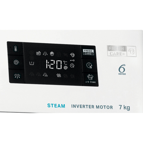 Mașină de spălat Whirlpool FFB 7469 WV EE 7 kg / 1400 rpm / White photo 6