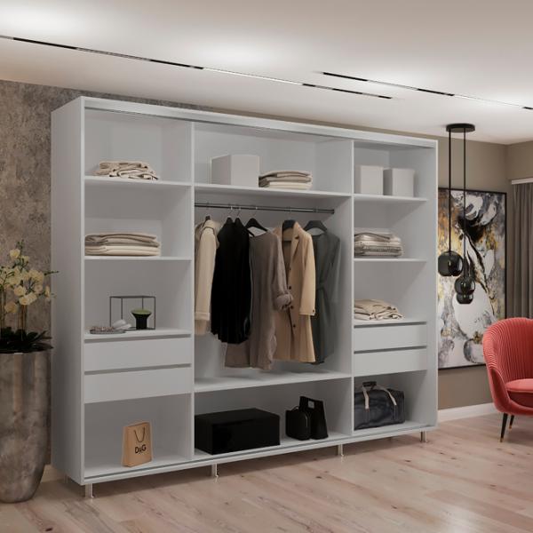 Dulap My-Style Cupe 260 x 60 x 220 / PAL / Ashen photo 2
