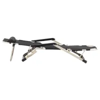 Șezlong Valconi WJX-02 Metal / Stofă / Black Gray photo 3