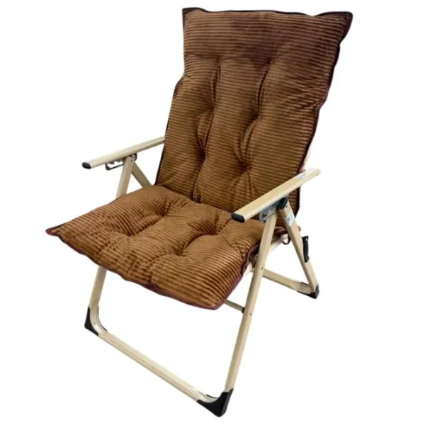 Scaun de grădină Valconi WJX-09 Metal / 600D Oxford / Brown Beige photo 2