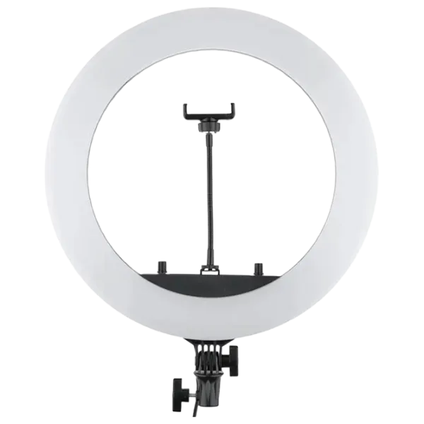 Trepied cu lampă Selfie Ring Light HQ-23NS 23" Black photo 3