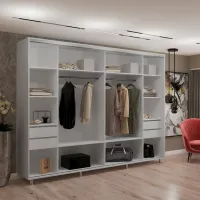 Dulap My-Style Cupe 290 x 60 x 240 / PAL / Ashen photo 3