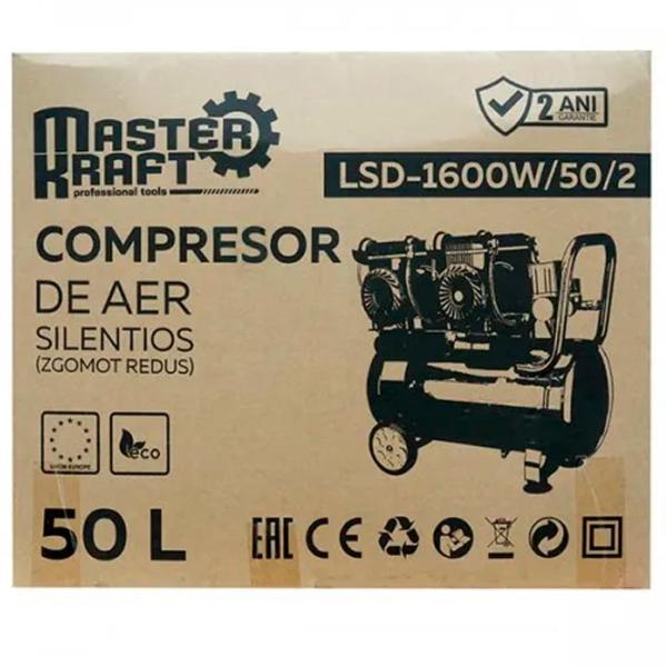 Compresor Master Kraft LSD1600W/50/2 / Cu piston photo 4