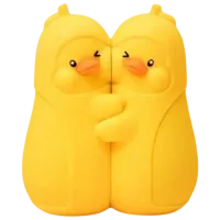 Încălzitor de mâini Generic Hug Duck 10 W / Silicon / Yellow