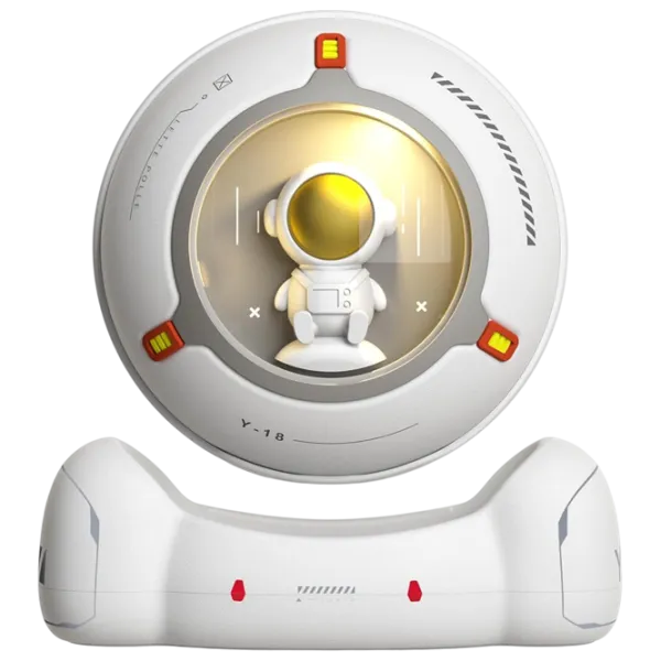 Încălzitor de mâini Generic T11 Astronaut 10 W / Plastic / White photo 1