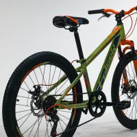 Bicicletă Fulger Avatar 24 24" Oțel / Green Orange photo 7