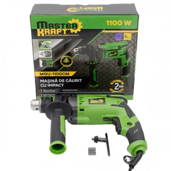 Mașină de găurit Master Kraft MGU-1100CM 1100 W / 3000 rot/min photo 4