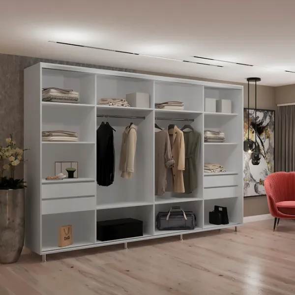 Dulap My-Style Cupe 330 x 60 x 210 / PAL / Ashen photo 2