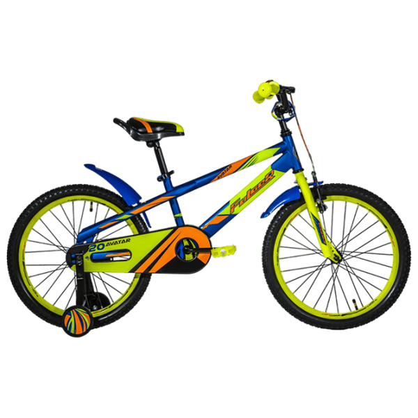 Bicicletă Fulger Avatar 20 20"  Oțel / Green Orange photo 1