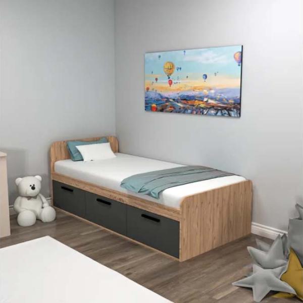 Pat Trendy Akser 90 x 190 cm / PAL melaminat / Pine photo 3