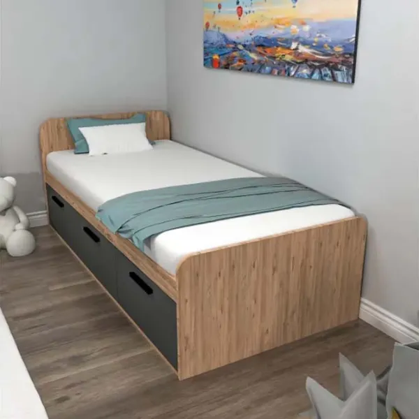 Pat Trendy Akser 90 x 190 cm / PAL melaminat / Pine photo 4