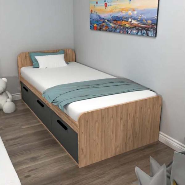 Pat Trendy Akser 90 x 190 cm / PAL melaminat / Pine photo 4