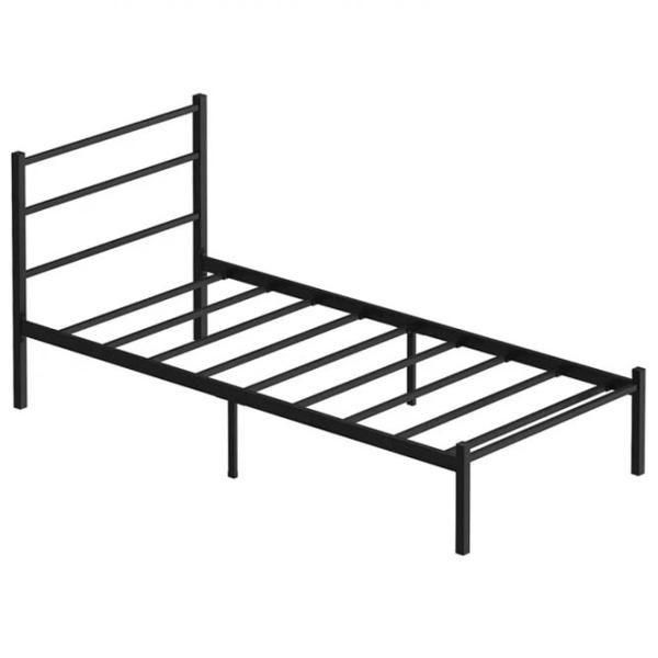 Pat Trendy Basic 90 x 200 cm / Metal / Black photo 1