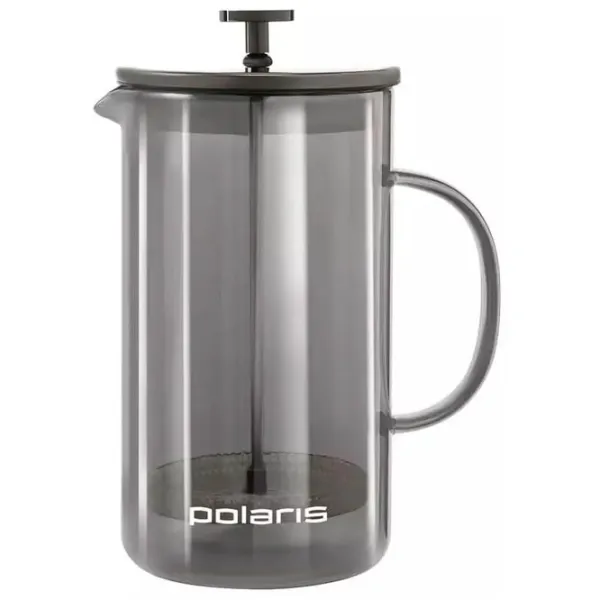 Presă franceză Polaris Graphit-600FP 0.6l / Transparent photo 1
