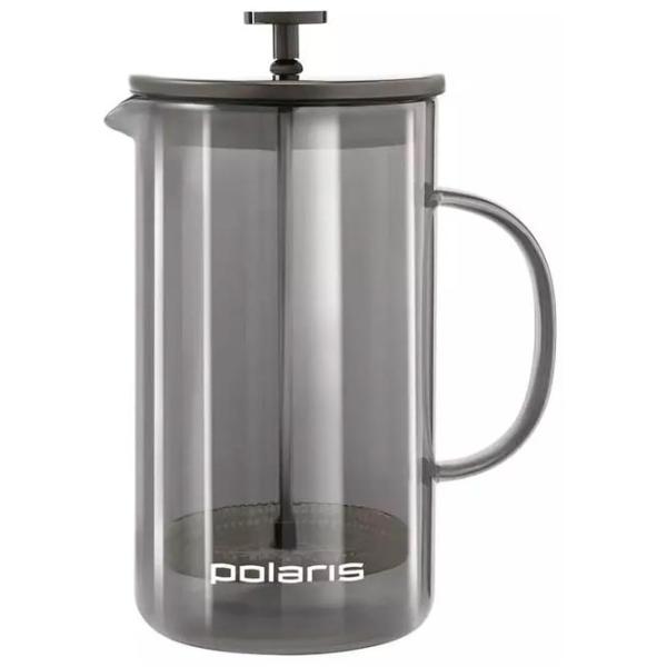 Presă franceză Polaris Graphit-600FP 0.6l / Transparent photo 1