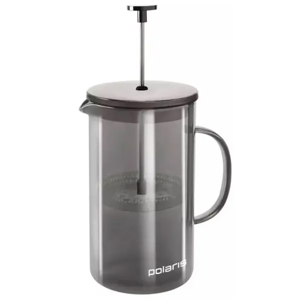 Presă franceză Polaris Graphit-600FP 0.6l / Transparent photo 2