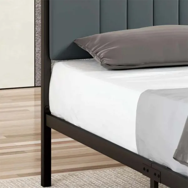 Кровать Trendy Lotus 90 x 200 см / Металл / Антрацит photo 6