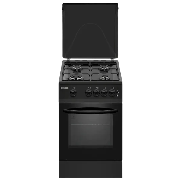 Aragaz Bauer TG 5540 BLI Pe gaz/ Black/ Matte photo 1
