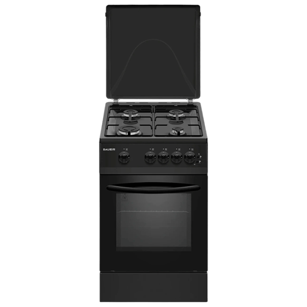 Aragaz Bauer TG 5540 BLI Pe gaz/ Black/ Matte photo 1