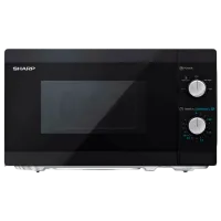Cuptor cu microunde SHARP YC-MS01E-B Standart / 800 W / Black photo 2