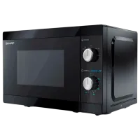 Cuptor cu microunde SHARP YC-MS01E-B Standart / 800 W / Black photo 3