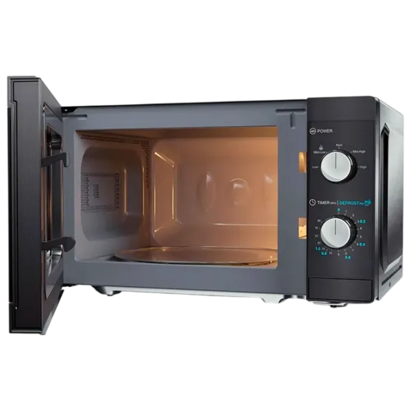 Cuptor cu microunde SHARP YC-MS01E-B Standart / 800 W / Black photo 4