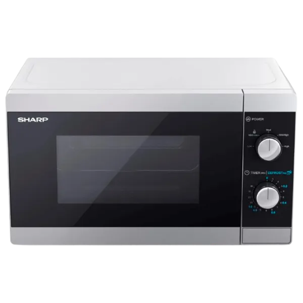 Cuptor cu microunde SHARP YC-MS01E-S Standart / 800 W / Silver photo 1