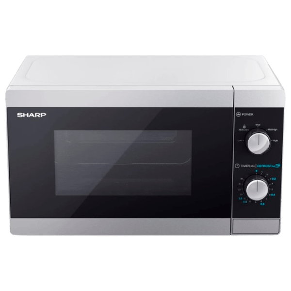 Cuptor cu microunde SHARP YC-MS01E-S Standart / 800 W / Silver photo 1