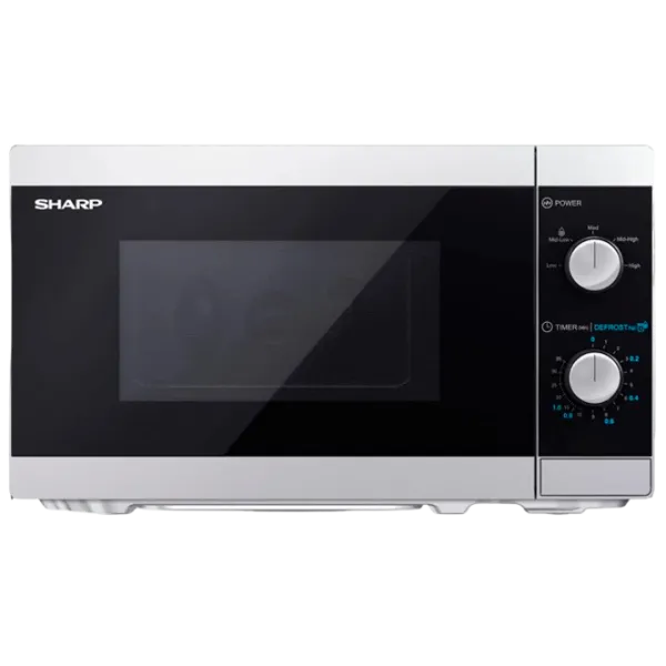 Cuptor cu microunde SHARP YC-MS01E-S Standart / 800 W / Silver photo 2