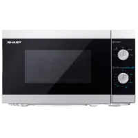 Cuptor cu microunde SHARP YC-MS01E-S Standart / 800 W / Silver photo 2
