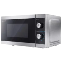 Cuptor cu microunde SHARP YC-MS01E-S Standart / 800 W / Silver photo 3