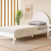 Кровать Trendy Turtle 90 x 200 см / МДФ / Белый photo 3