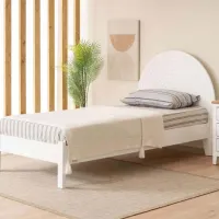 Кровать Trendy Turtle 90 x 200 см / МДФ / Белый photo 4
