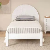 Кровать Trendy Turtle 90 x 200 см / МДФ / Белый photo 6