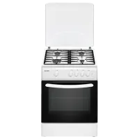 Aragaz Bauer TG 6640 WICF Pe gaz/ White/ Black