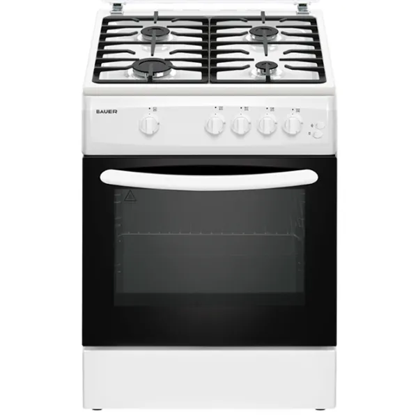 Плита Bauer TG 6640 WICF Газовая/ Белый/ Черный photo 2