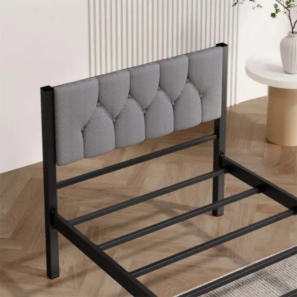 Кровать Trendy Stil 100 x 200 см / Металл / Серый photo 4