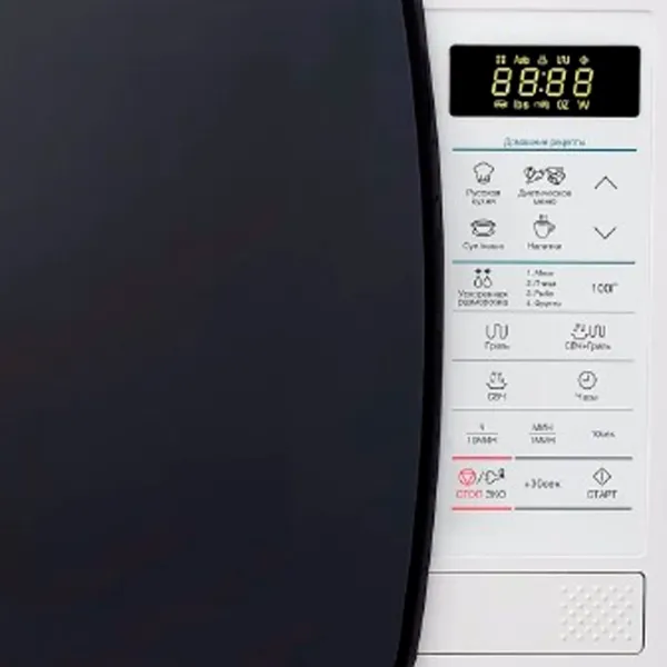 Cuptor cu microunde Samsung GE83KRW-1/BW Standart / 800 W / White photo 5
