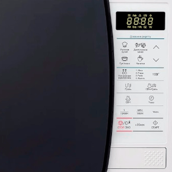 Cuptor cu microunde Samsung GE83KRW-1/BW Standart / 800 W / White photo 5