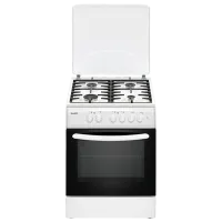 Aragaz Bauer TE 6640 WITCF Pe gaz/ White/ Black