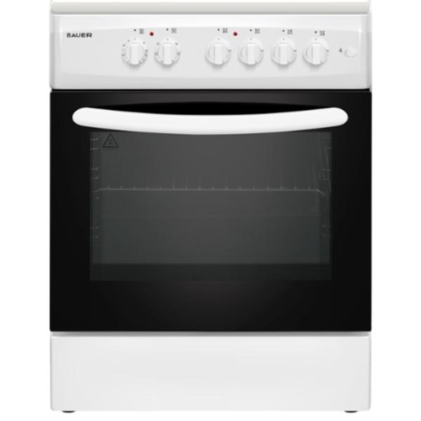 Aragaz Bauer TE 6640 WITCF Pe gaz/ White/ Black photo 2