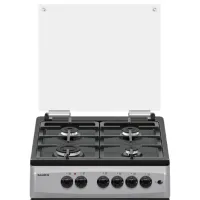 Aragaz Bauer TE 6640 SBLCT Combinată/ Silver/ Black photo 2