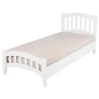 Pat Trendy Lrya 90 x 190 cm / MDF / White