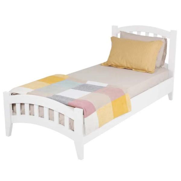 Кровать Trendy Lrya 90 x 200 см / МДФ / Белый photo 3