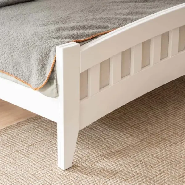 Кровать Trendy Lrya 90 x 200 см / МДФ / Белый photo 7
