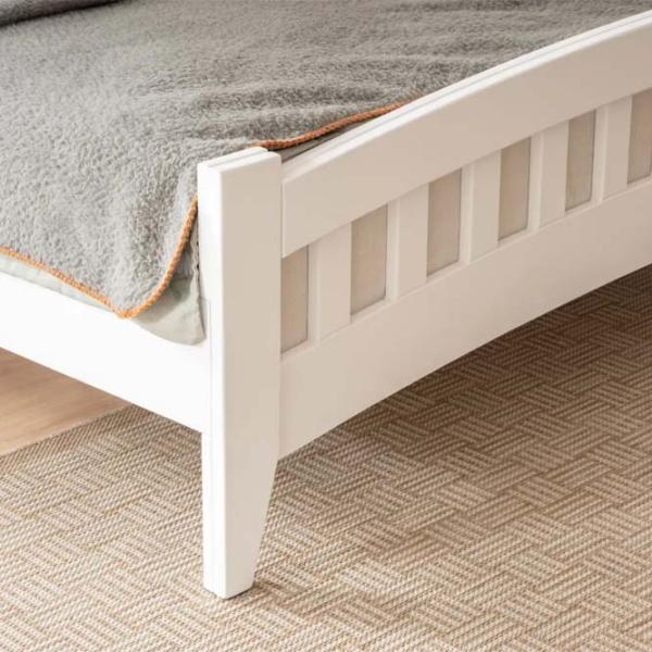 Кровать Trendy Lrya 90 x 200 см / МДФ / Белый photo 7